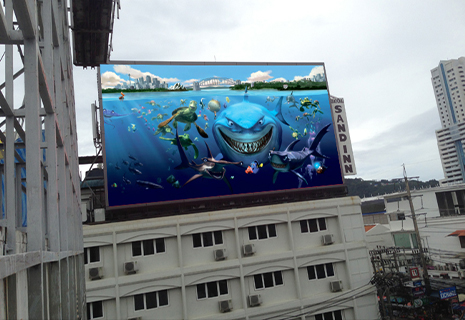 Pantalla de cartelera LED P10 para exteriores - Tailandia